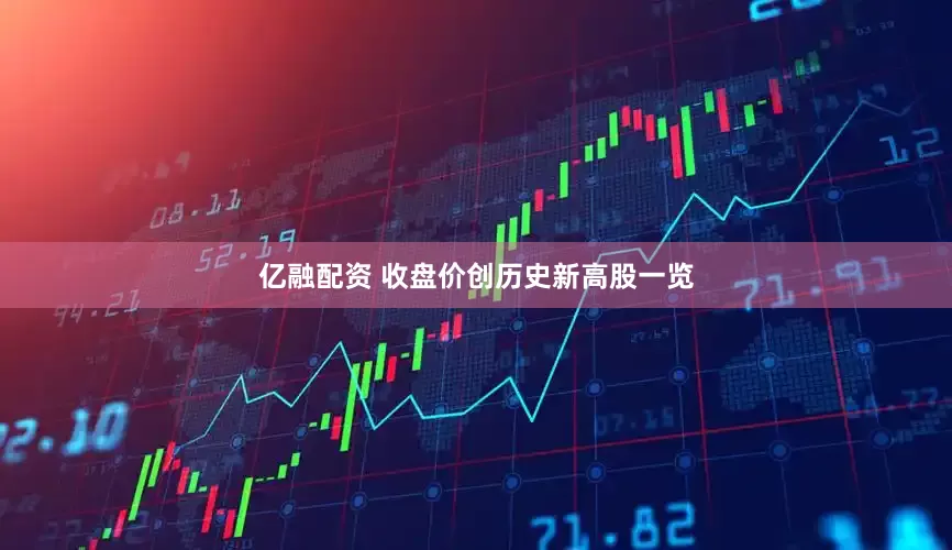 亿融配资 收盘价创历史新高股一览